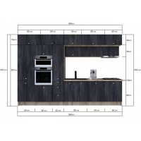 Bucatarie ZONE 360 FRONT PAL K002 / decor  8509